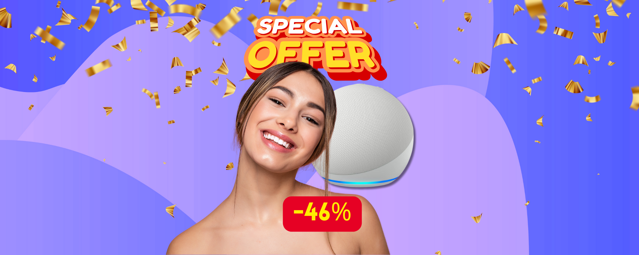 Echo Dot di 5^ gen in sconto del 46%: prezzo SCHOCK per poco Echo Dot di 5^ gen in sconto del 46%: prezzo SCHOCK per poco